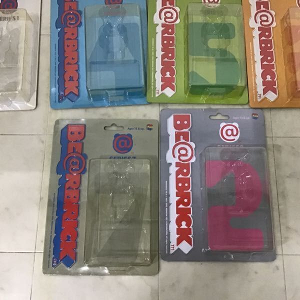 1 jpy ~ BE@RBRICK Bearbrick blister case SERIES1 SERIES2 other 