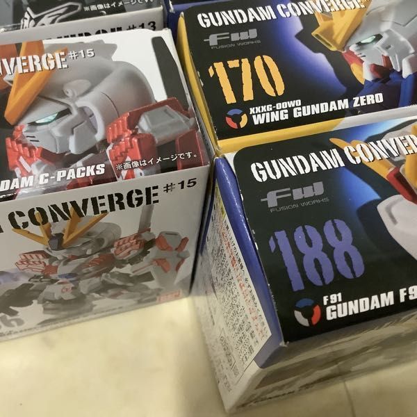 1円〜 未開封 バンダイ FW GUNDAM CONVERGE ガンダムF91 ナラティブガンダム C装備 他_画像3