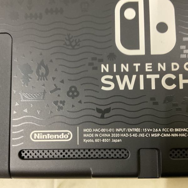 1円〜 欠品 動確/初期化済 ソフトDL不可 Nintendo Switch HAC-001(-01) あつまれ どうぶつの森セット_画像5