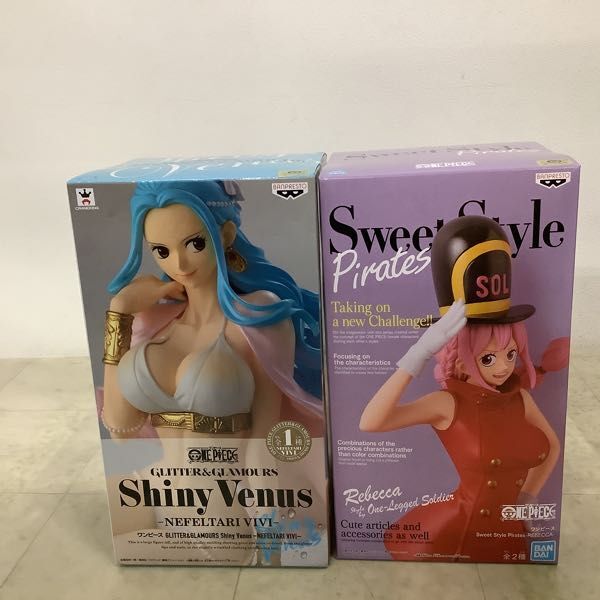 1円〜 未開封 ONE PIECE GLITTER & GLAMOURS Shiny Venus ネフェルタリ・ビビ、Sweet Style Pirates レベッカ他_画像3