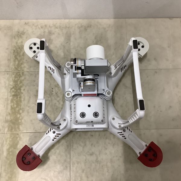 1円〜 ジャンク 箱無 dji ドローン PHANTOM 3 Advanced 本体、送信機、ケース 他_画像4