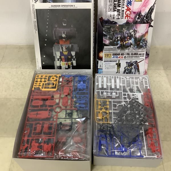 1円〜 HGUC 他 1/144 サザビー、νガンダム、ガンダムAGE-1 フルグランサ 等_画像3