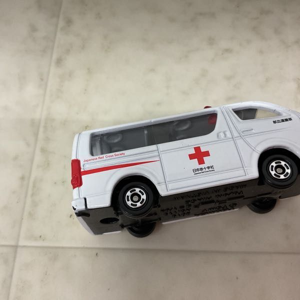 1円〜 トミカ 献血運搬車 トヨタ ハイエースの画像4
