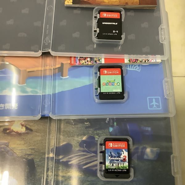 1円〜 Nintendo Switch ソフト ゼノブレイド3 あつまれ どうぶつの森 他_画像2