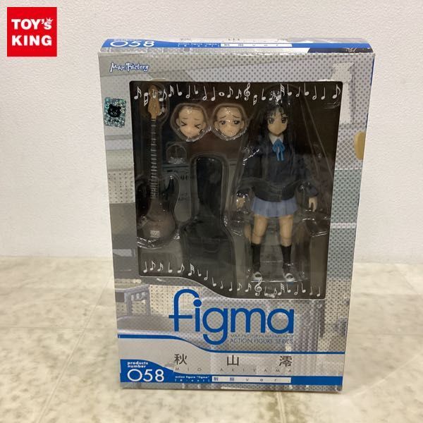 Yahoo!オークション - 1円〜 figma 058 けいおん! 秋山 澪 制服 V...