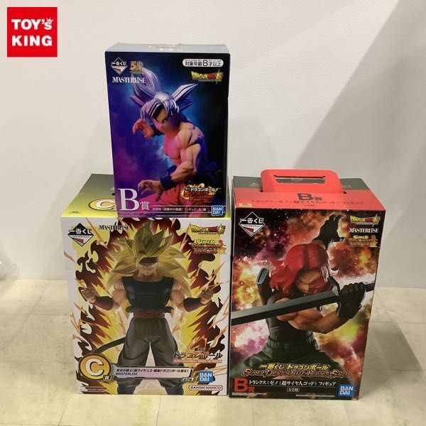 1円〜 未開封 一番くじドラゴンボール SUPER DRAGON BALL HEROES 5th MISSION C賞 黒衣の戦士 超サイヤ人3 暗黒ドラゴンボール強化 他の画像1