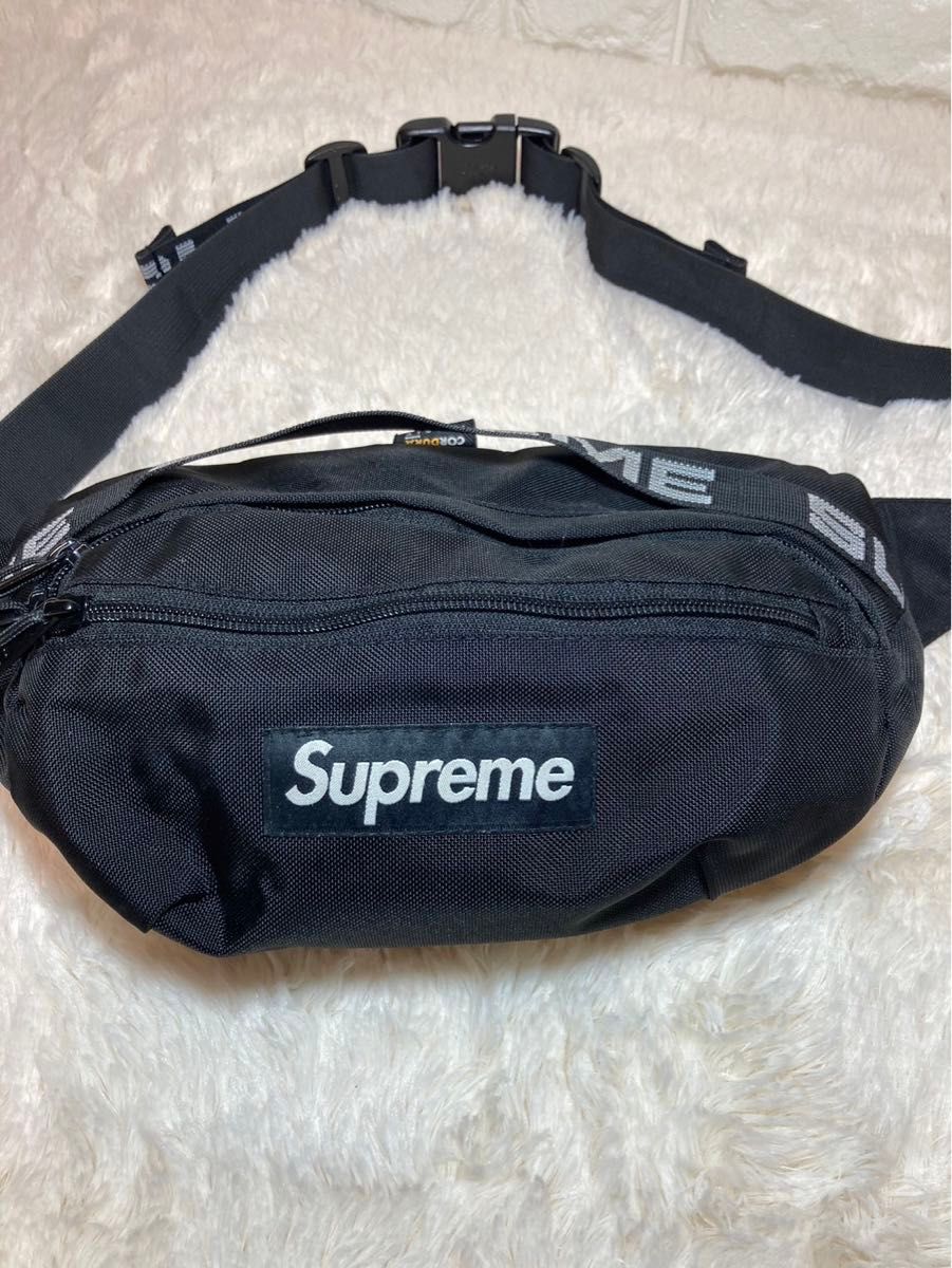 希少　レア　Supreme Waist bag 18ss ウエストバッグ　　 ボディバッグ 