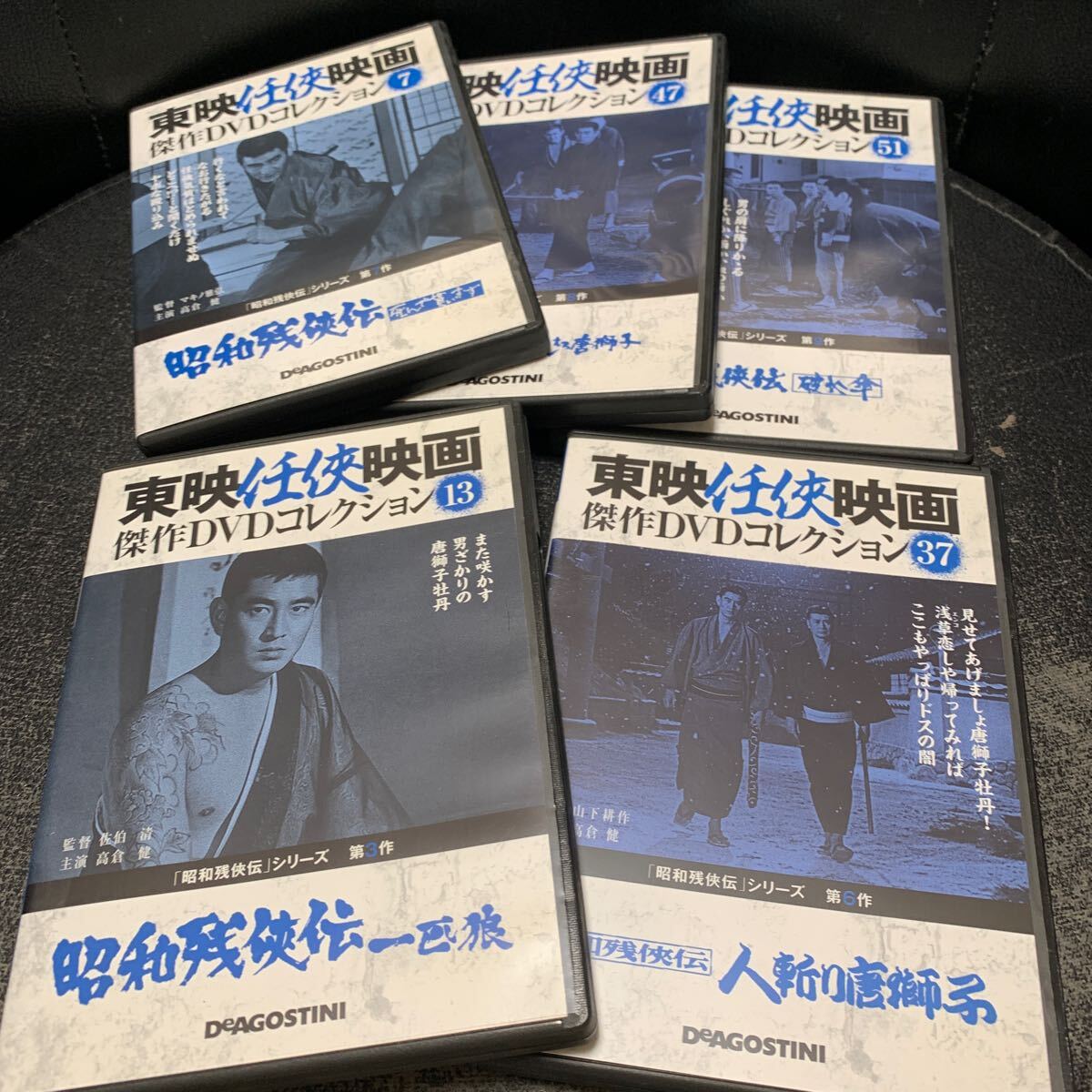 昭和残侠伝 シリーズ 5巻セット 高倉健 東映任侠映画傑作DVD 国内品_画像2