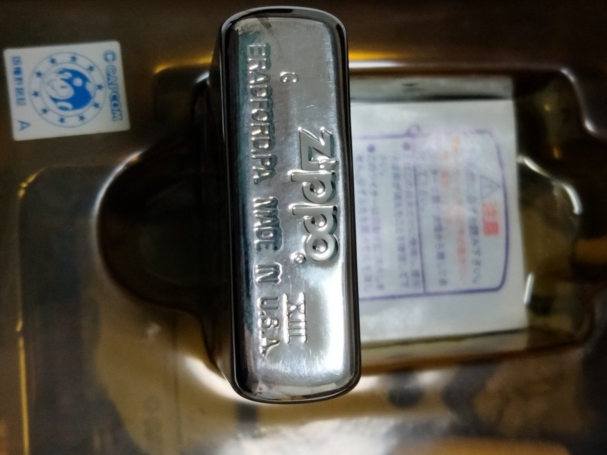 zippo バイオハザード クレア 1997年製 リミテッド 展示未使品の画像5