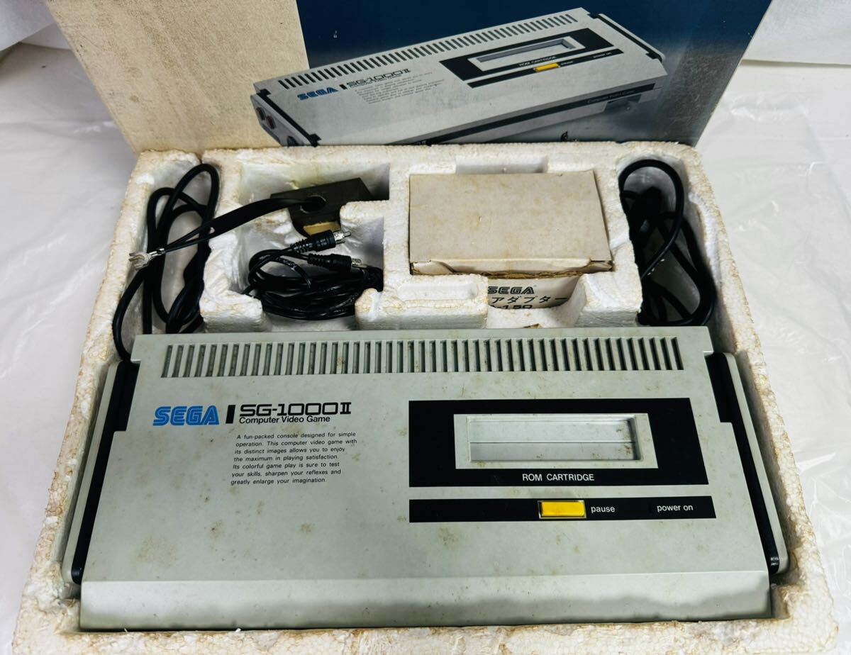 ◎ SEGA セガ コンピュータビデオゲーム SG-1000 Ⅱ 箱入/261512 / 321-89の画像1