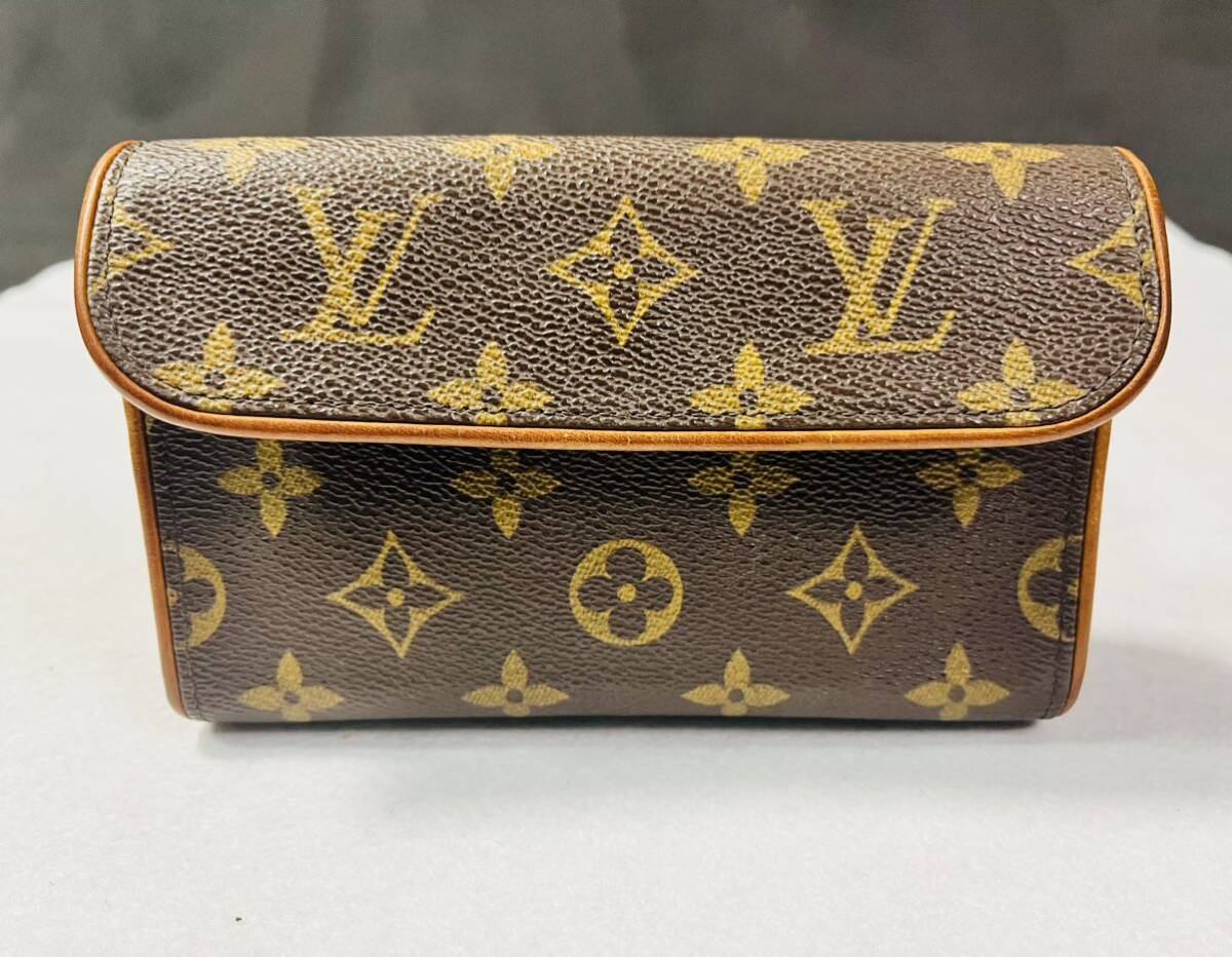  ▽ Louis Vuitton ルイヴィトン モノグラム ポシェット フロランティーヌ ウェストポーチ M51855 / 262430 / 327-1 _画像2