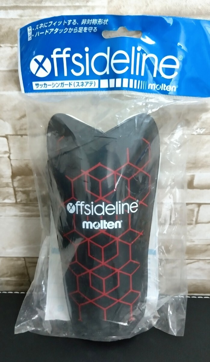 【未使用品】サッカーシンガード（スネアテ)☆ffsideline☆molten☆モルテン☆スポーツ用品☆レッグガードサッカー☆フットサル!!_画像1