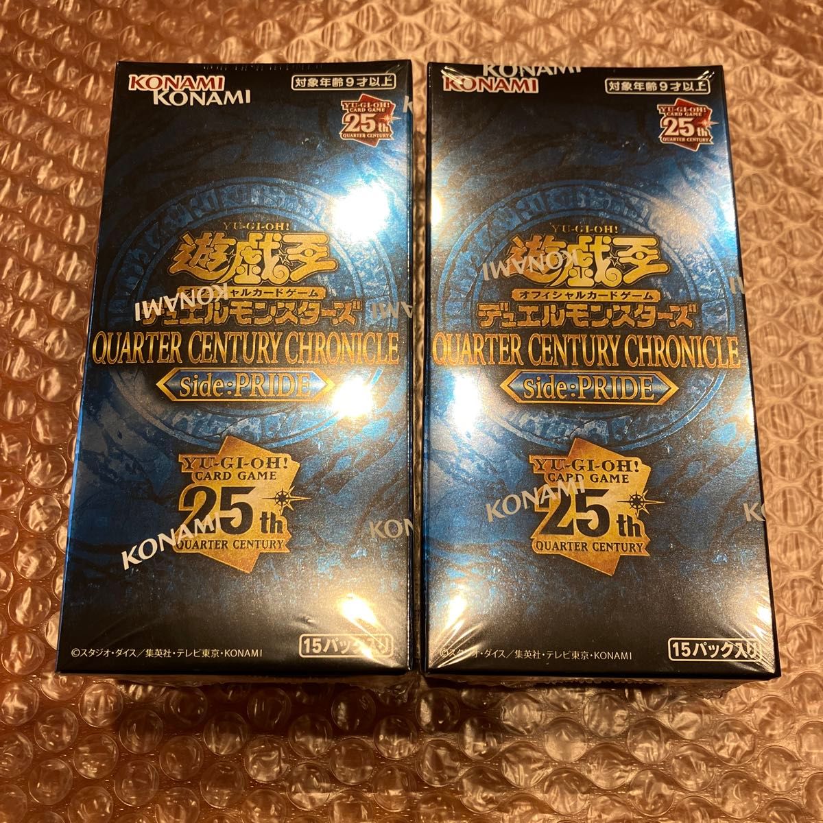高い品質 2BOX PRIDE side 25th 遊戯王 シュリンク付 デュエル 遊戯王OCG 遊戯王OCG デュエルモンスターズ