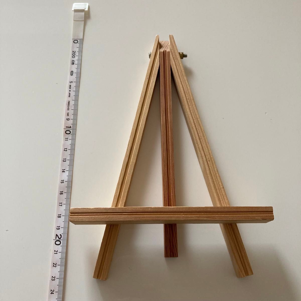 木製 卓上イーゼル スタンド 三脚 インテリア フォトスタンド 写真立て ウェルカムボートディスプレイ