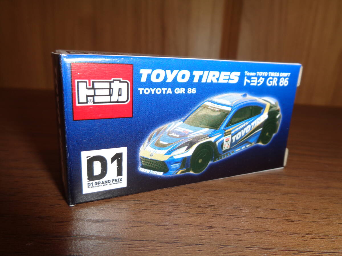 TOYO TIRESオリジナルトミカ・トヨタ GR86（新品未開封）一梱包13台以上送料無料!!!_画像1