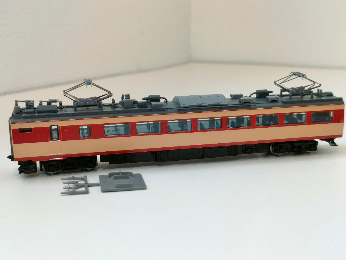 TOMIX モハ484 1000(M) 電話アンテナ・治具つき 新品未使用 98548 JR 485系特急電車(京都総合運転所・雷鳥・クロ481 2000)基本セットばらし_画像1