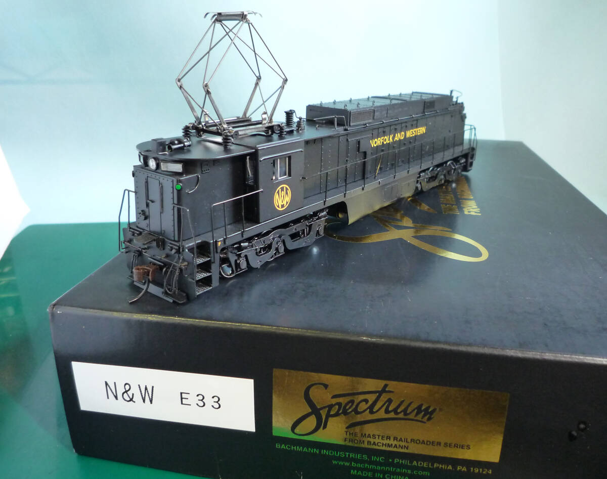 Yahoo!オークション - HOゲージ「N&W GE E33 電気機関車(動力車 Yahoo!オークション - HOゲージ「N&W GE E33 電気機関車(動力車