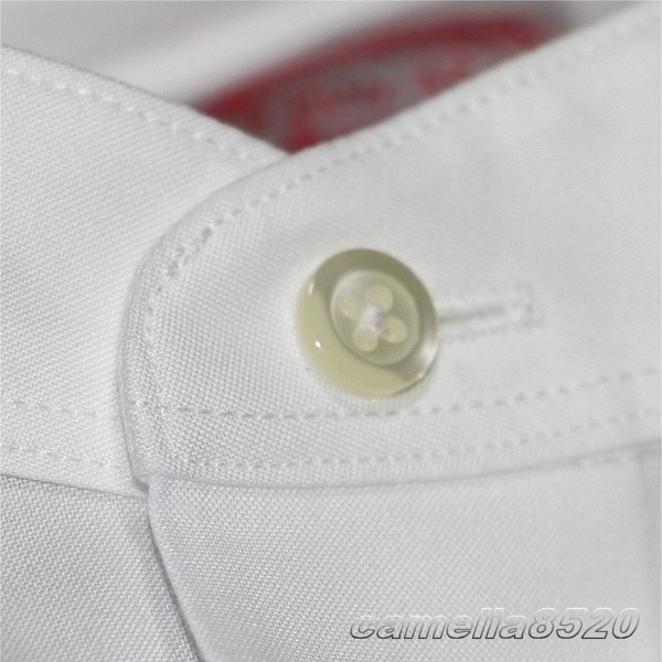 BROOKS BROTHERS ブルックスブラザーズ MADISON 長袖シャツ ホワイト 17.5 / 34 サイズ XXL マレーシア製 未使用 取り外し可能な襟が3枚付_画像4