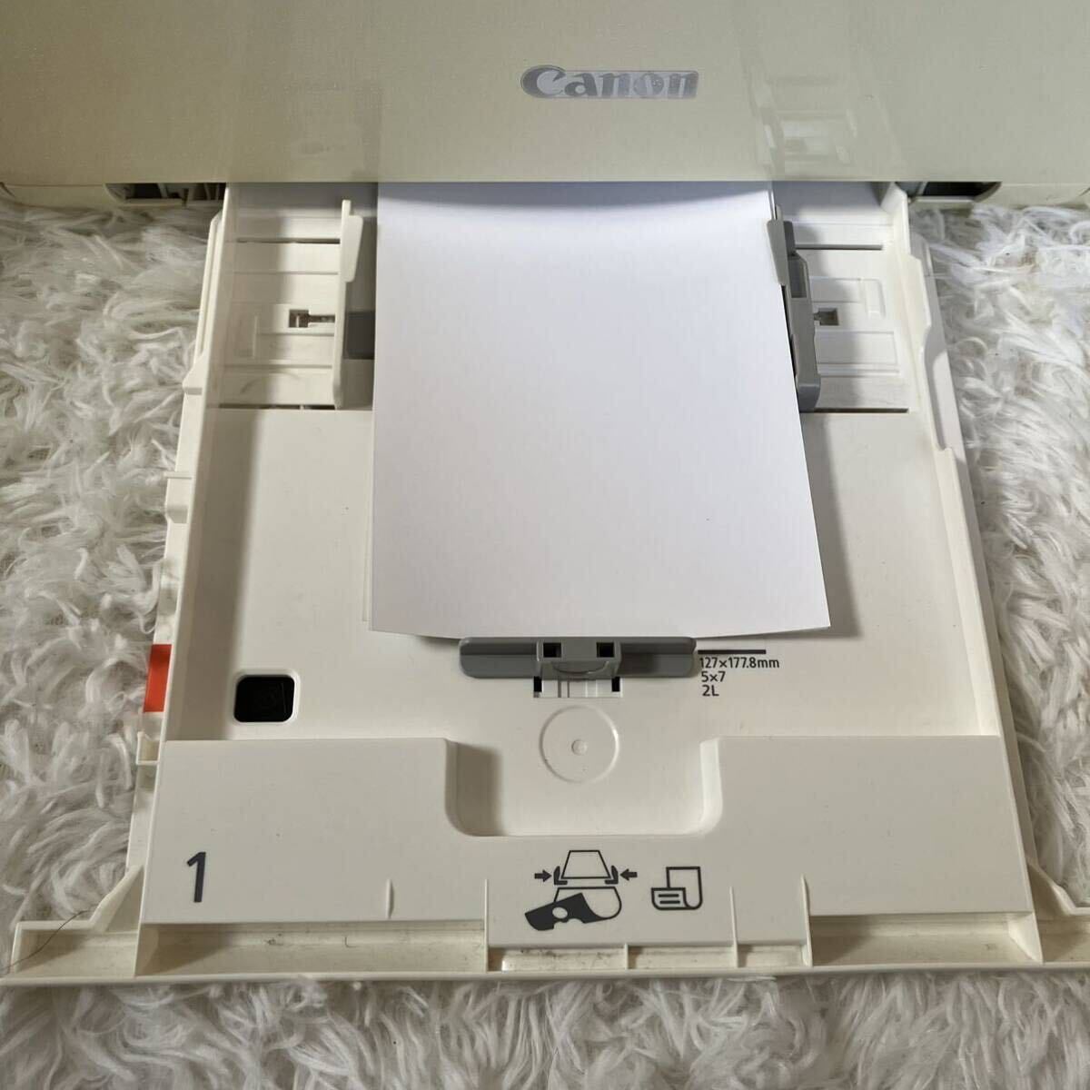 [ operation has been confirmed .]Canon PIXUS Canon ink-jet printer ink-jet multifunction machine printer white 