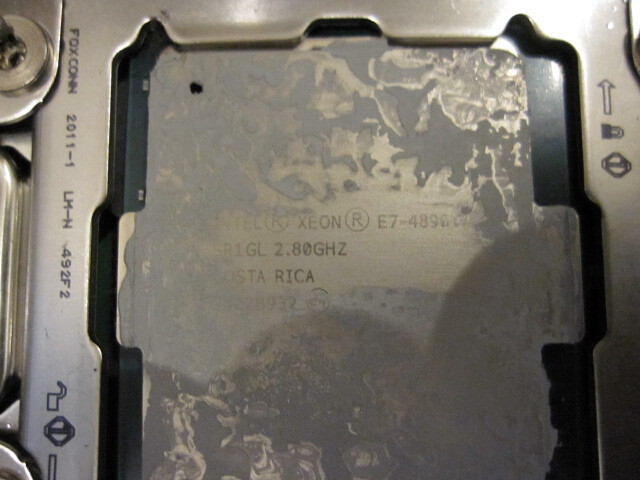 DELL POWER EDGE R920 用　マザーボード　　XEON：E7―4890　V2　×4基_画像5