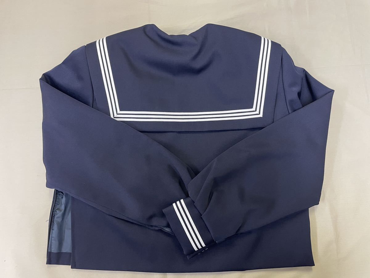  last 1 point new goods sailor suit 155Anike material Cub li3ps.@ line navy blue winter sailor made in Japan 