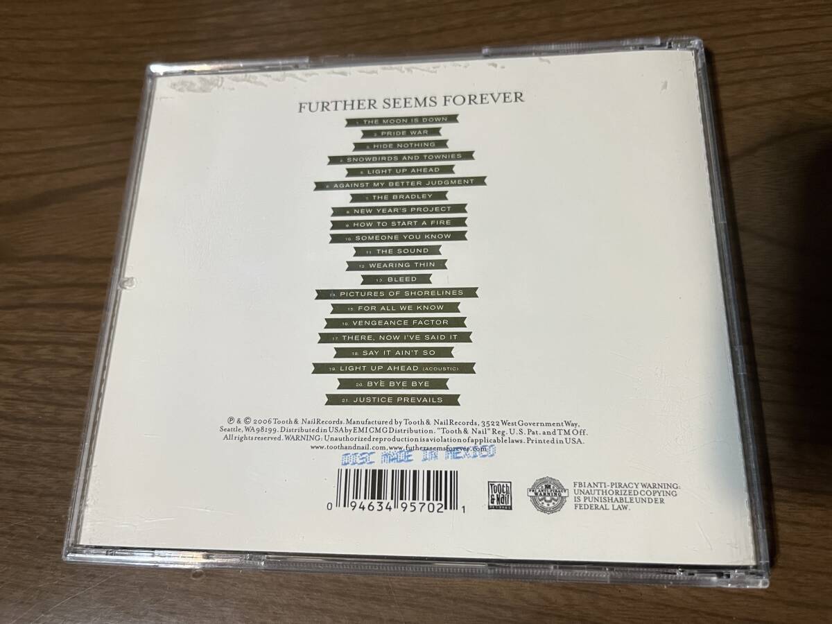 Further Seems Forever『Hope This Finds You Well』(CD)_画像2