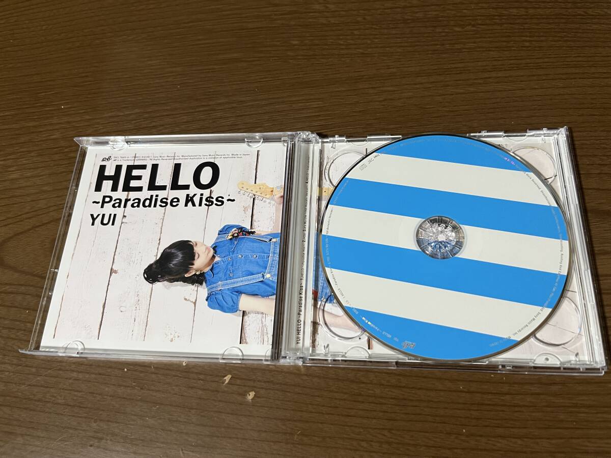 YUI『HELLO』(CD+DVD) 初回限定盤 Paradise Kiss 矢沢あい_画像4