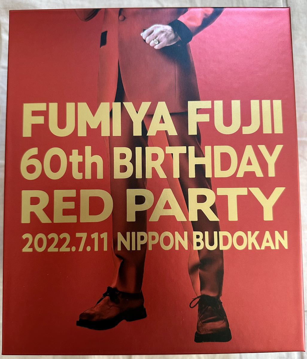藤井フミヤ Blu-ray「60th BIRTHDAY RED PARTY」FF会員限定販売 藤井フミヤ Blu-ray「60th BIRTHDAY RED PARTY」FF会員限定販売