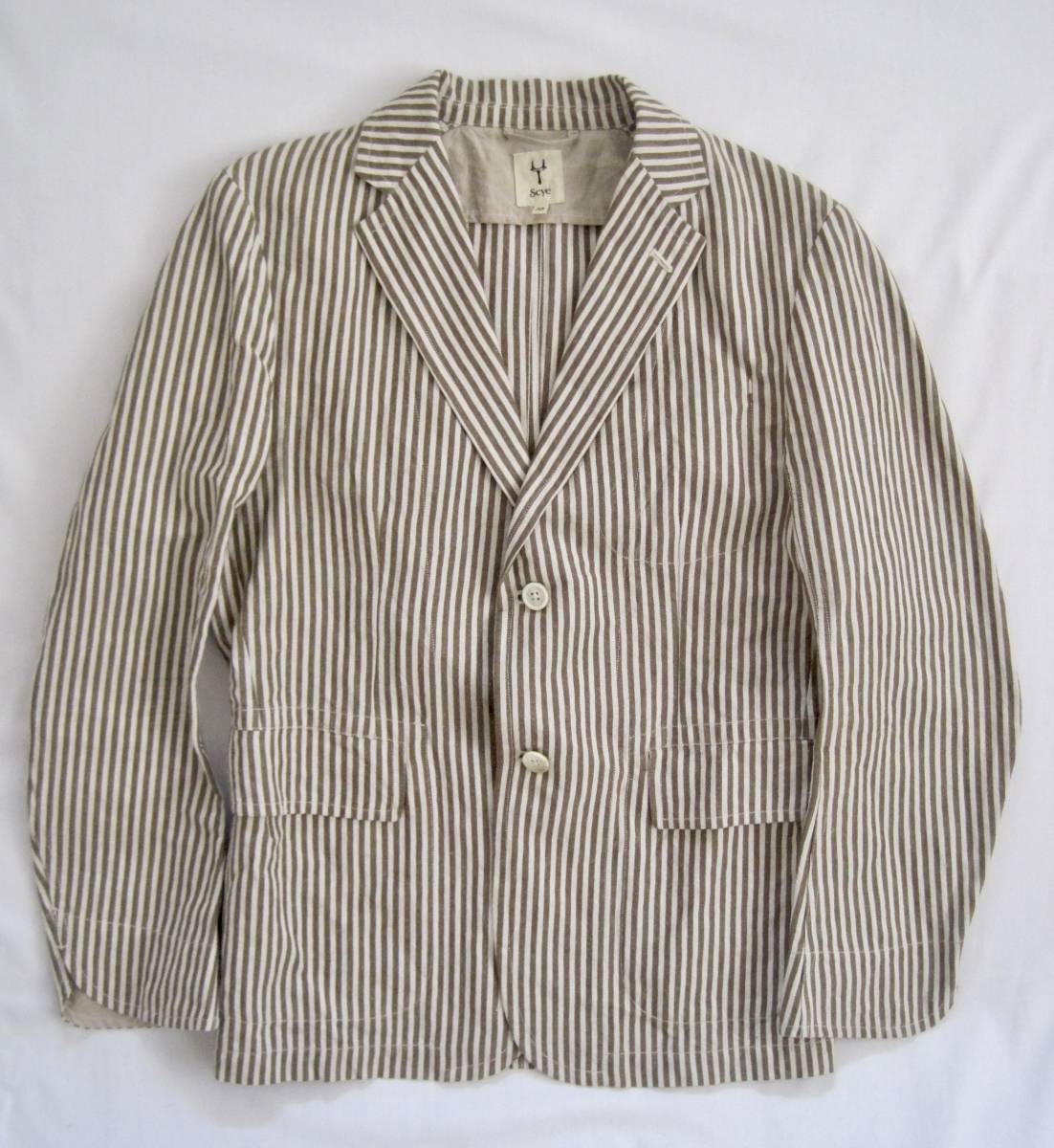 最安値級価格 Scye サイ リネンコットン ジャケット 38サイズ 男性用