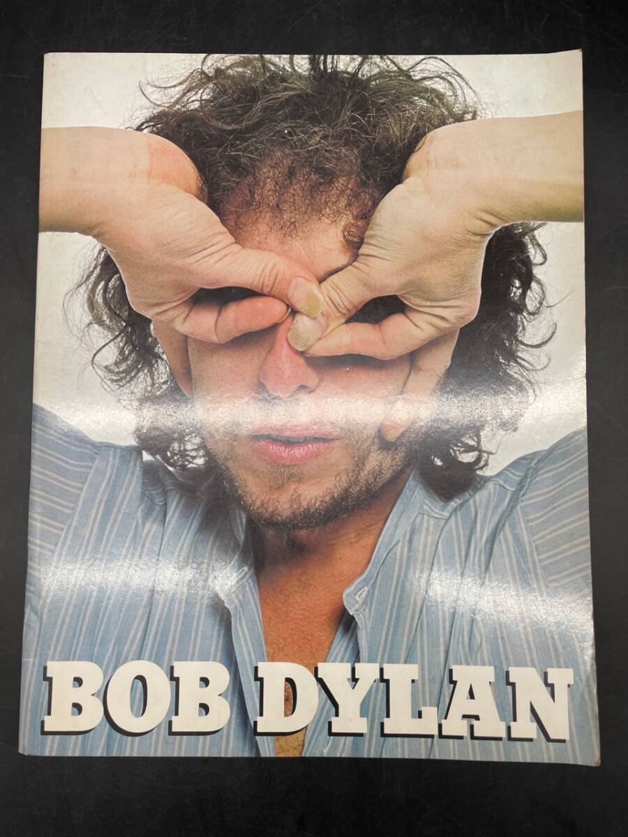 C273［中古品］ボブ・ディラン 初来日1978年コンサートツアー パンフレット 武道館ライブ 写真集 BOB DYLAN ツアーパンフ 公式グッズの画像1