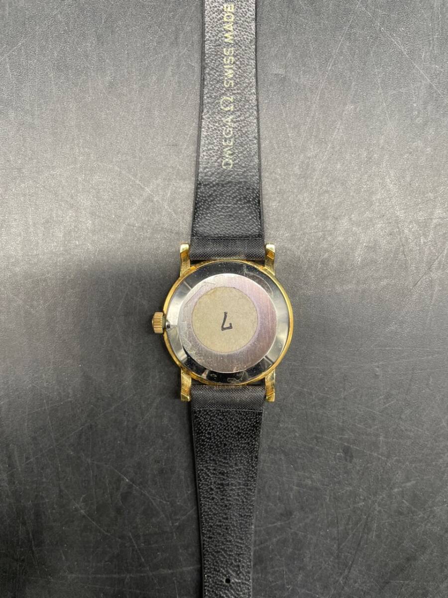 C340［動作未確認品］OMEGA 腕時計 オメガ デビル DEVILLE 手巻き 17石の画像6