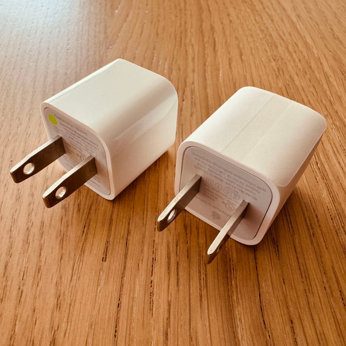 Apple 純正品 ACアダプター USB 充電器 x2 iPhone iPad アップル スマホ タブレット充電