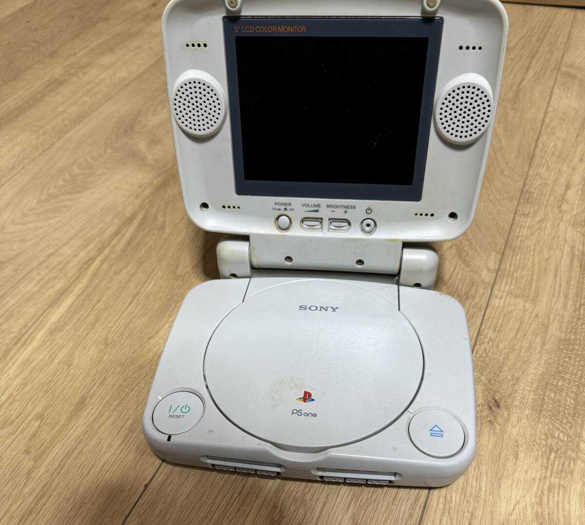 ★プレイステーション★ＰＳＯＮＥ★ホリHORI製モニター付★ジャンク品★