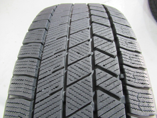 激安即決 BRIDGESTONE BLIZZAK VRX3 195/65R15 91Q 2021年製 中古タイヤ 4本 プリウス ノア VOXY ステップワゴン セレナ ランディ Y00069_画像4