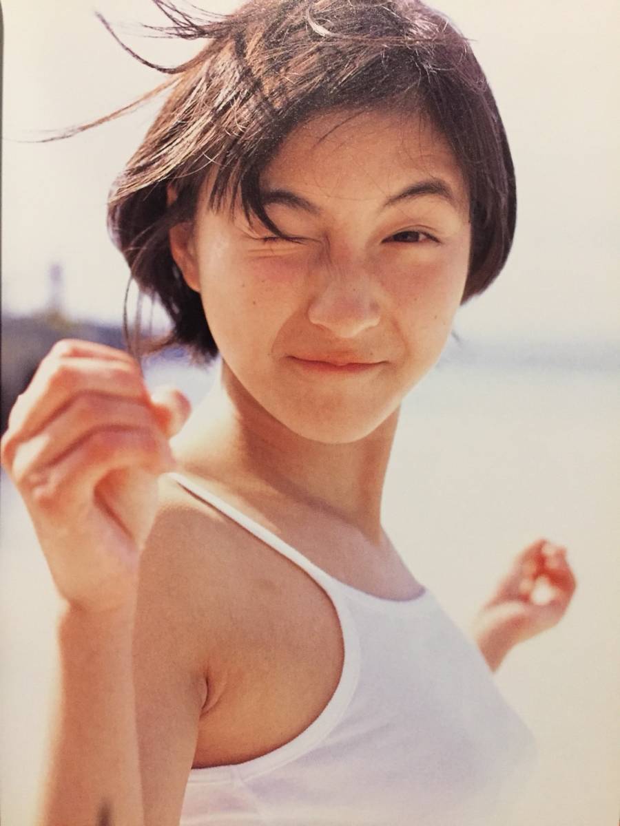 古本 帯なし 写真集 No Make 広末涼子 Ryoko Hirosue 撮影:熊谷貫 アイドル 女優 キャンドル ジュン 鳥羽 sio クリックポスト発送等_画像2