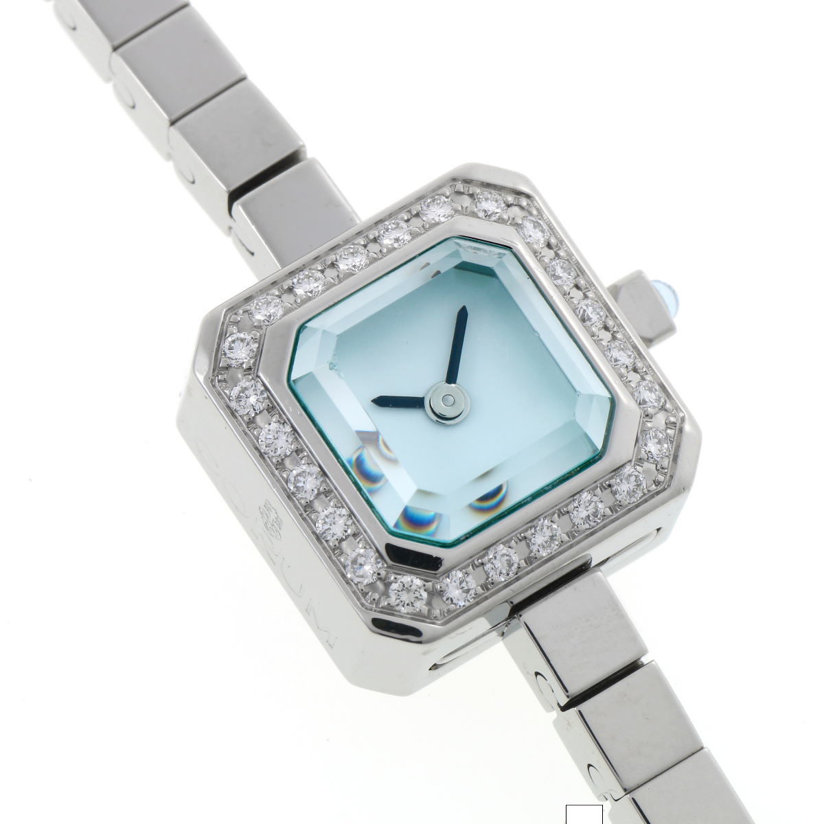 CORUM Corum shuga- Cube diamond quartz 137.430.47 SS lady's clock 2310292