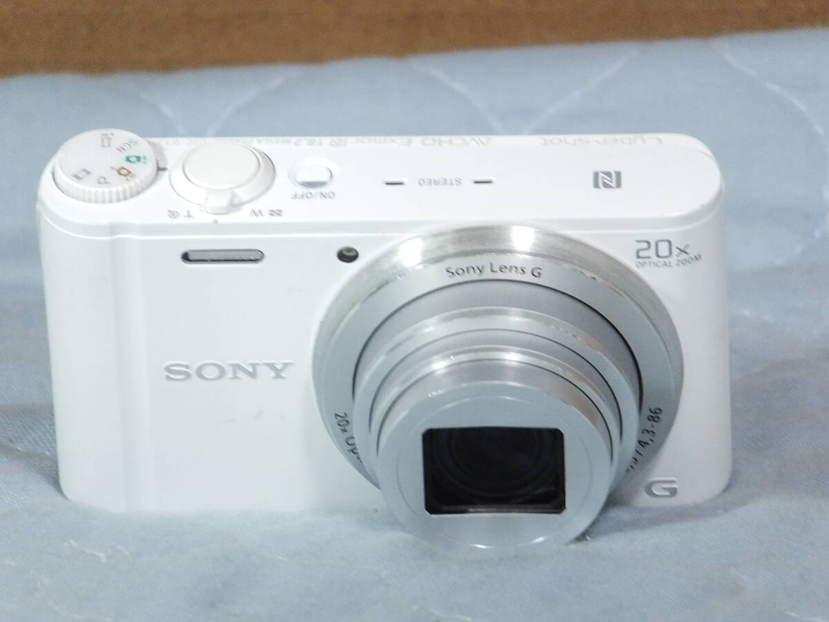 SONY　ソニー　Cyber-shot　サイバーショット DSC-WX350　デジタルスチルカメラ　通電確認済 本体 バッテリー ジャンク_画像2