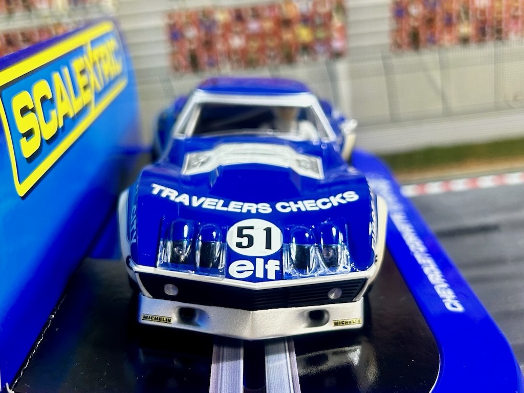 1/32 SCALEXTRIC C3654 Chevrolet Corvette L88 Le Mans 1974 スロットカーの画像2