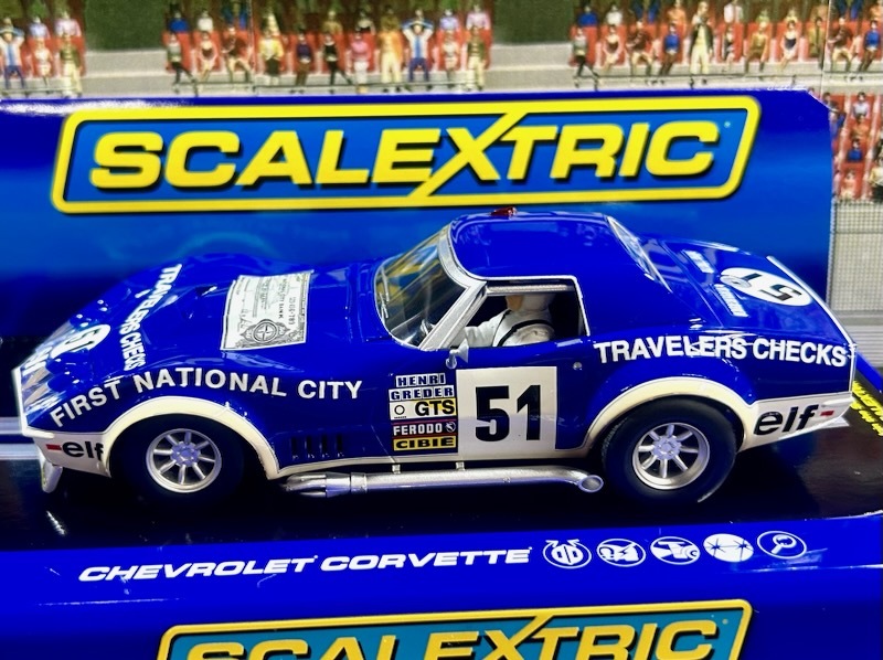 1/32 SCALEXTRIC C3654 Chevrolet Corvette L88 Le Mans 1974 スロットカーの画像3