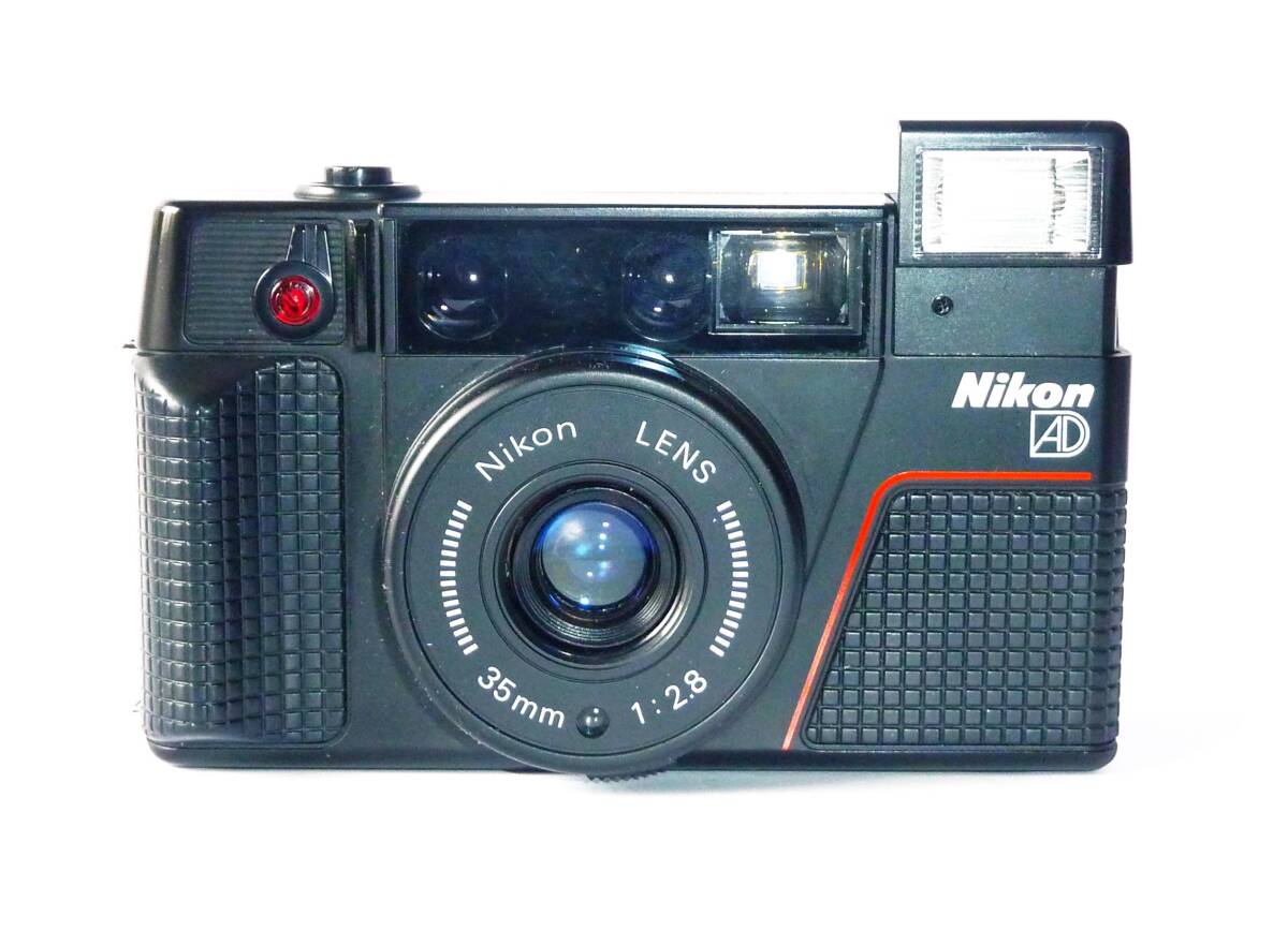 NLA ニコン コンパクトカメラ Nikon L35 AD2 New ピカイチ QUARTZ DATE 動作品（ソフトケース、かぶせ式専用フィルター付属）_画像2