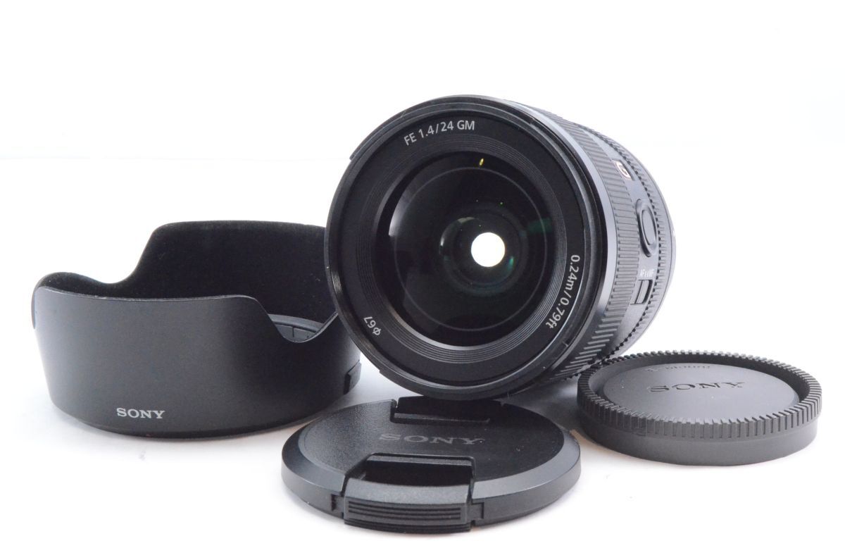 超美品★SONY ソニー FE 24mm F1.4 GM SEL24F14GM フルサイズ対応 Eマウント用 単焦点レンズ★元箱付き 01024の画像2