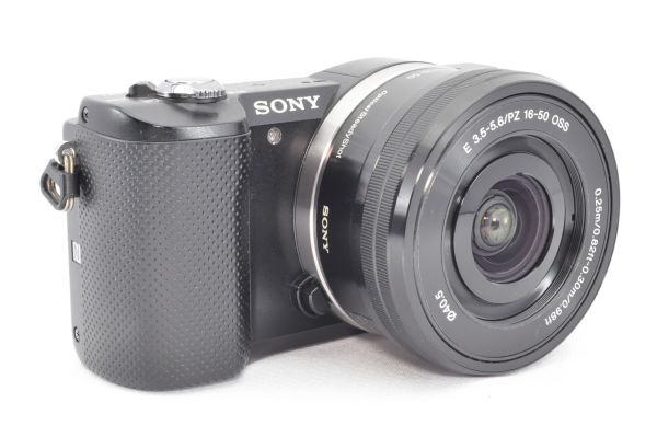 美品★SONY ソニー α5000 パワーズームレンズキット ブラック ILCE-5000L-B ミラーレス一眼カメラ★元箱付き R1344_画像5