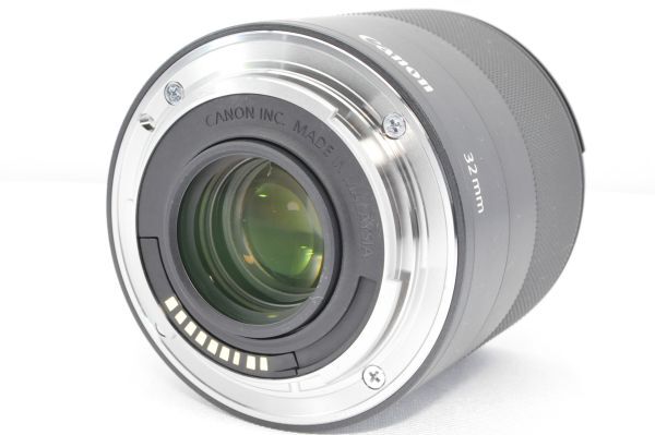 極上美品★Canon キヤノン EF-M32mm F1.4 STM ブラック ミラーレス一眼カメラ対応 単焦点レンズ R1474の画像3