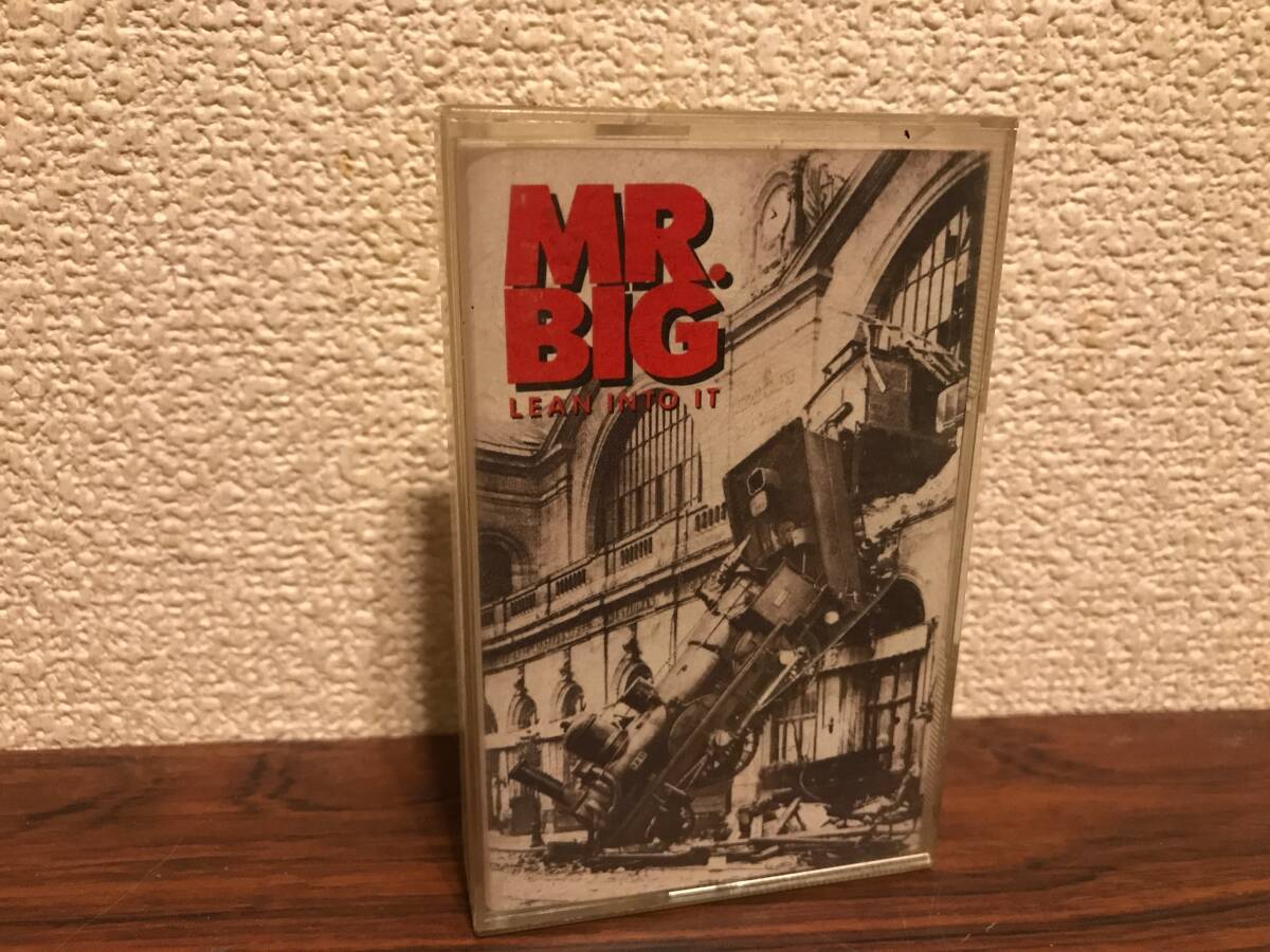 MR.BIG「LEAN INTO IT」1991年ドイツオリジナル盤カセットテープ 状態良いの画像1