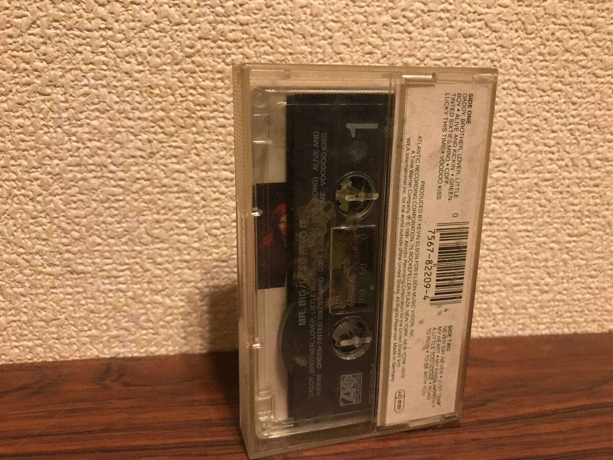MR.BIG「LEAN INTO IT」1991年ドイツオリジナル盤カセットテープ 状態良いの画像2