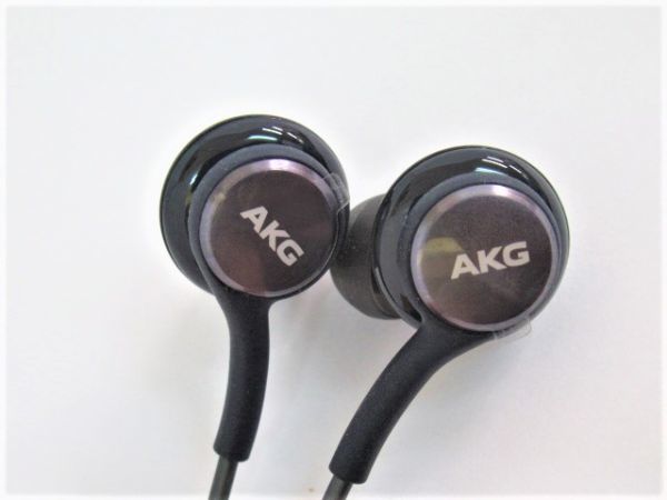 1F-1 未使用 GALAXY ギャラクシー 純正 イヤホン ヘッドホン AKG EO-IG955 パルクパッケージ品の画像5