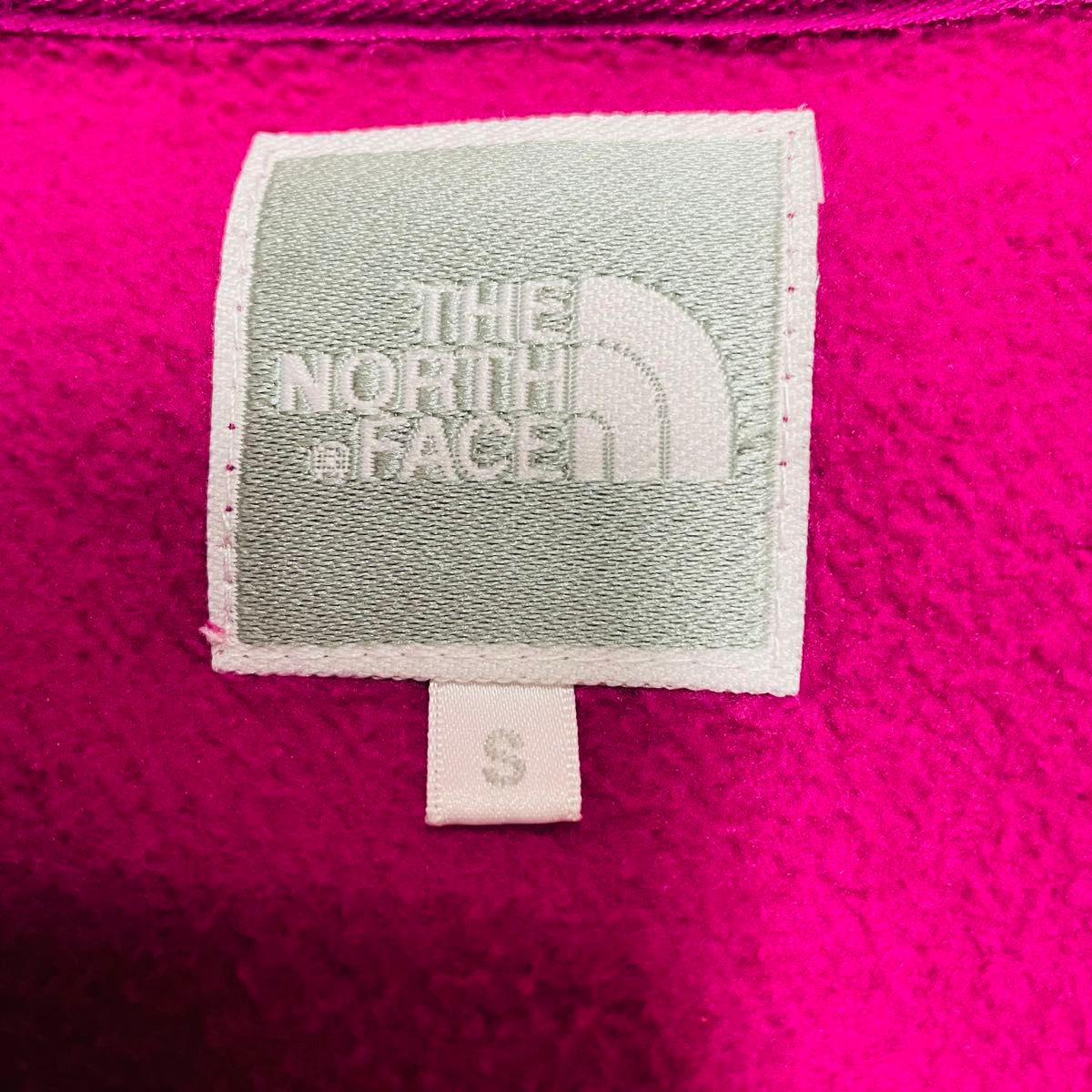 THE NORTH FACE ジップパーカー 希少カラーデカロゴ パープル THE NORTH FACE ジップパーカー 希少カラーデカロゴ パープル