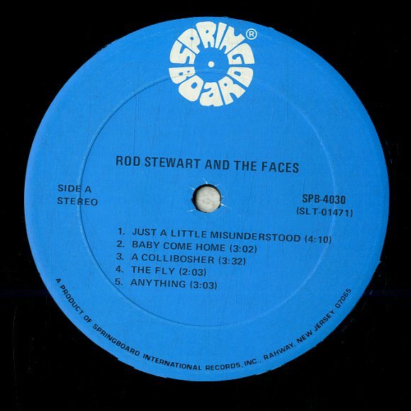 A00554147/LP/ロッド・スチュワート＆フェイセズ「Rod Stewart And The Faces (1979年・SPB-4030)」_画像3