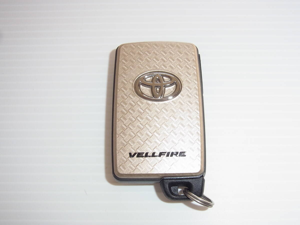 動作良好!!トヨタ TOYOTA アルファード/ヴェルファイア VELLFIRE ANH20/GGH20 20系 5ボタン 271451-6221 送料120円～【5VE】_画像2