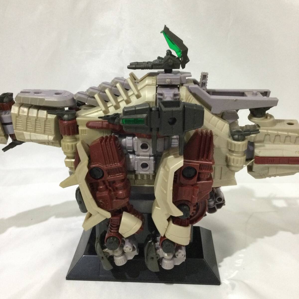 【希少 絶版 プラモデル】★TOMY トミー『ZOIDS 旧ゾイド セイスモサウルス』EZ-069 帝国軍戦闘機械獣 組立済★　　　　　ネオゼネバスA684_画像3